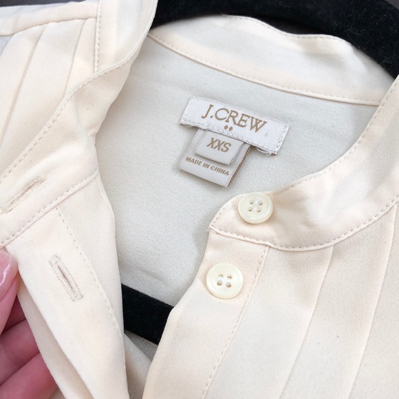JCrew Tuxedo Blouse - Picture 6 of 8